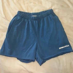 SoulCycle sweat shorts